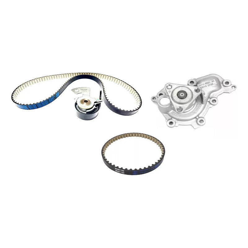 Kit De Distribucion Figo 1.5 3 Cil Bomba Agua Y Banda Aceite