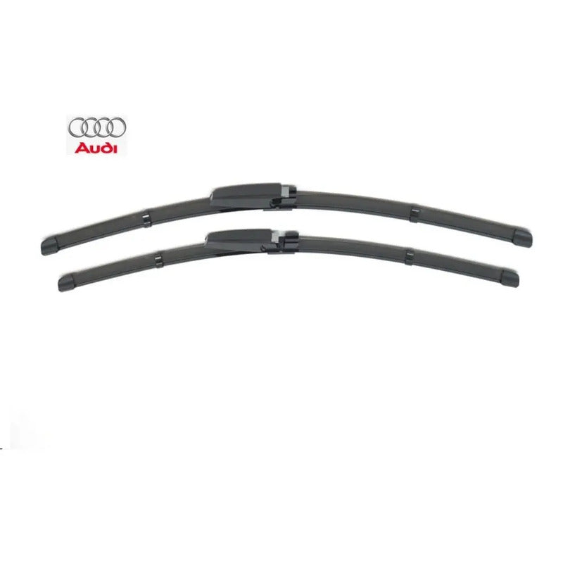 Plumas Limpiaparabrisas Audi A4 Rs4 A6 S6 22x22 Pulgadas  Negro