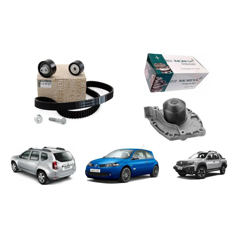 Kit Distribución Duster Megane 2 Oroch Original Bomba Moresa