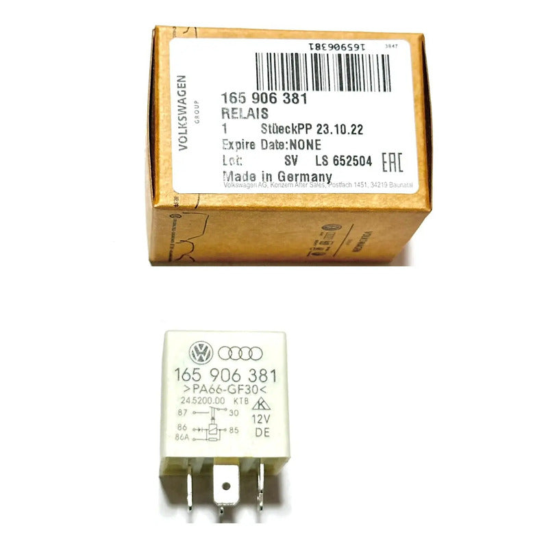 Relevador 30 Volkswagen Computadora Original 165906381