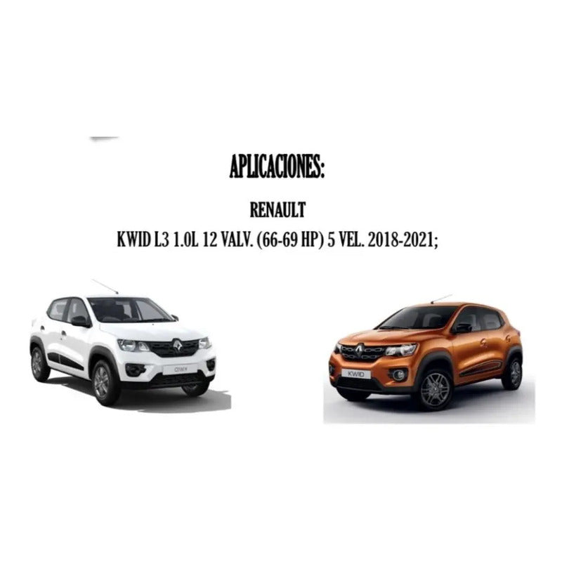 Kit Clutch Kwid 1.0 2019 - 2021 Renault