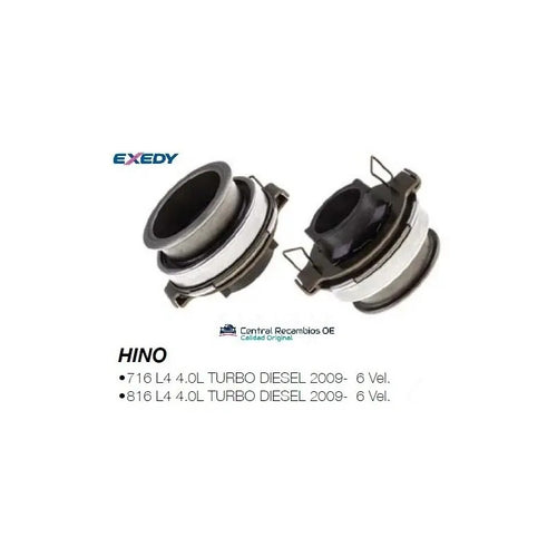 Collarin Hino 716 Hino 816 4.0 Turbo Diesel  2009- Exedy
